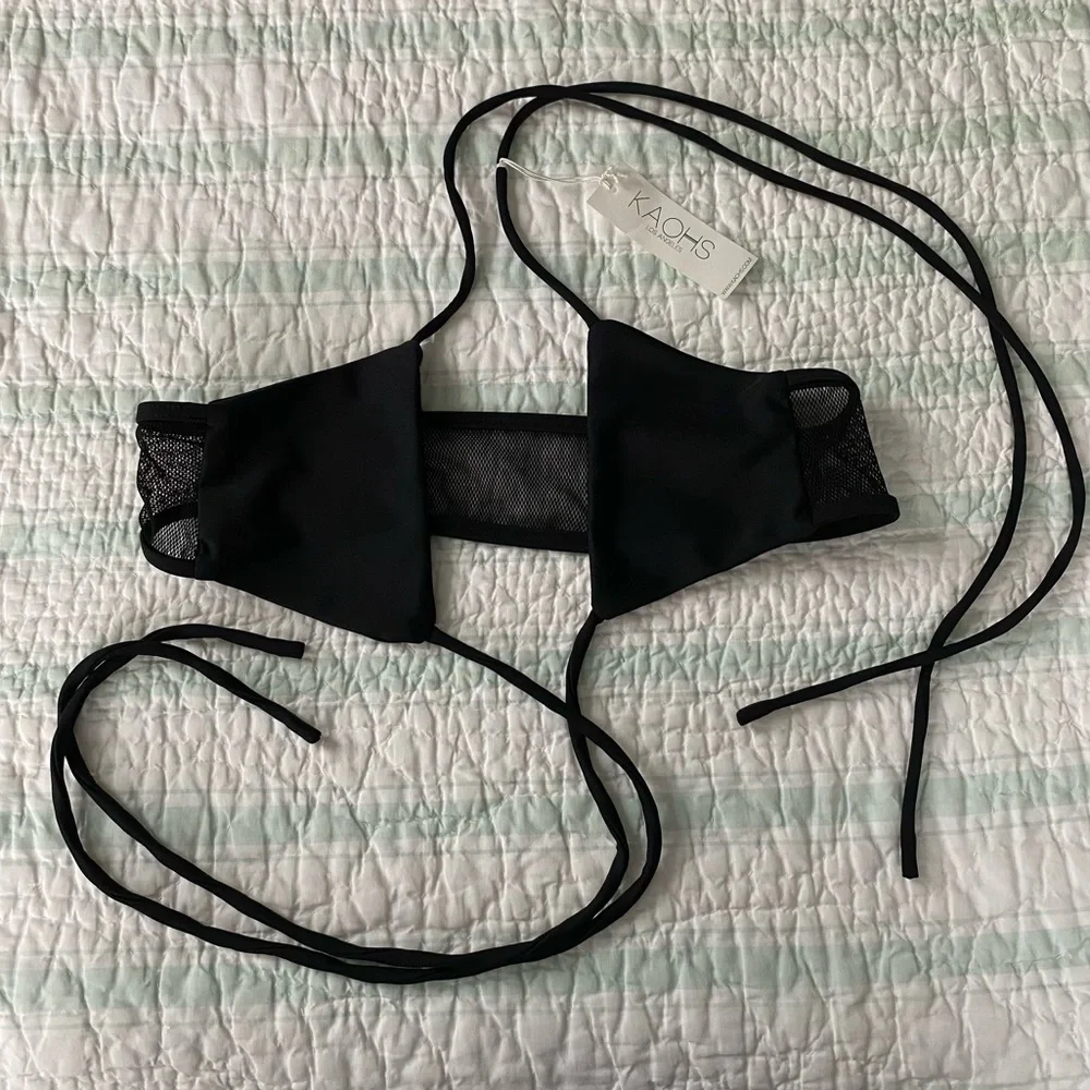 KAOHS String Tie Bikini Top - Picture 2 of 9